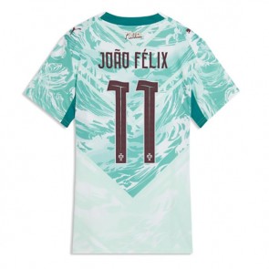 Portugal Joao Felix #11 Replika Bortatröja Damer VM 2026 Kortärmad